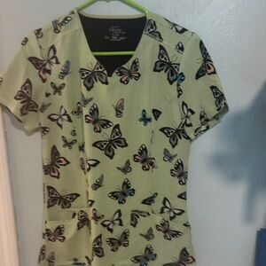 Butterfly Print Women's Top